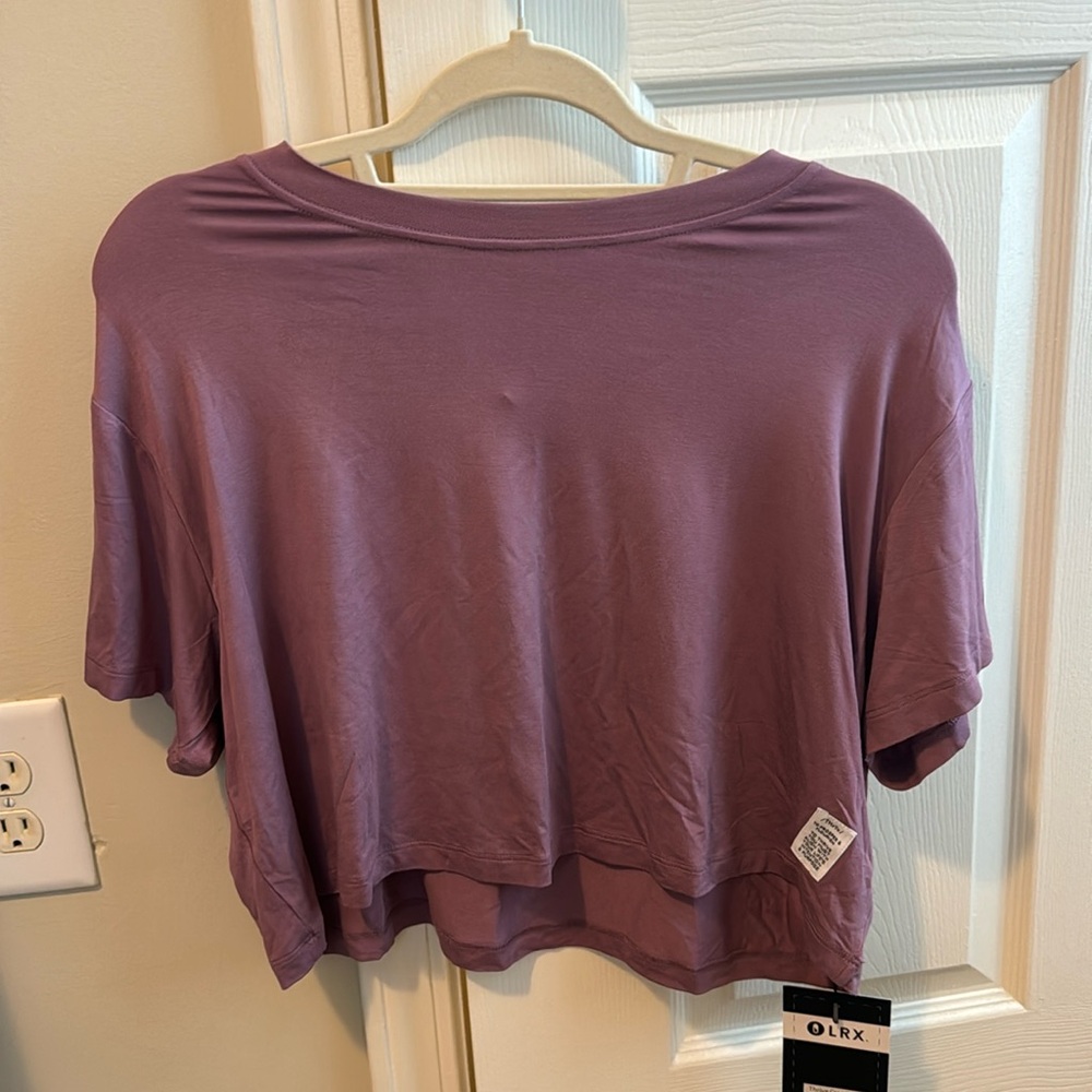 Lrx crop tee nwt
